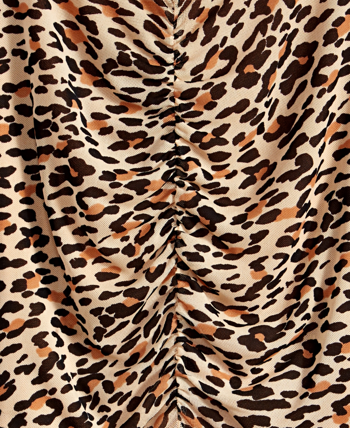 On 34th Womens Leopard Midi Dress Metallic Faux Leather Belt Crossbody Bag Tulip Booties Created For Macys In Sunset Nud