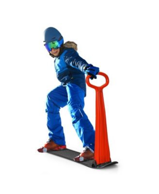 1-Rider Snow Scooter with Grip Handle-Red