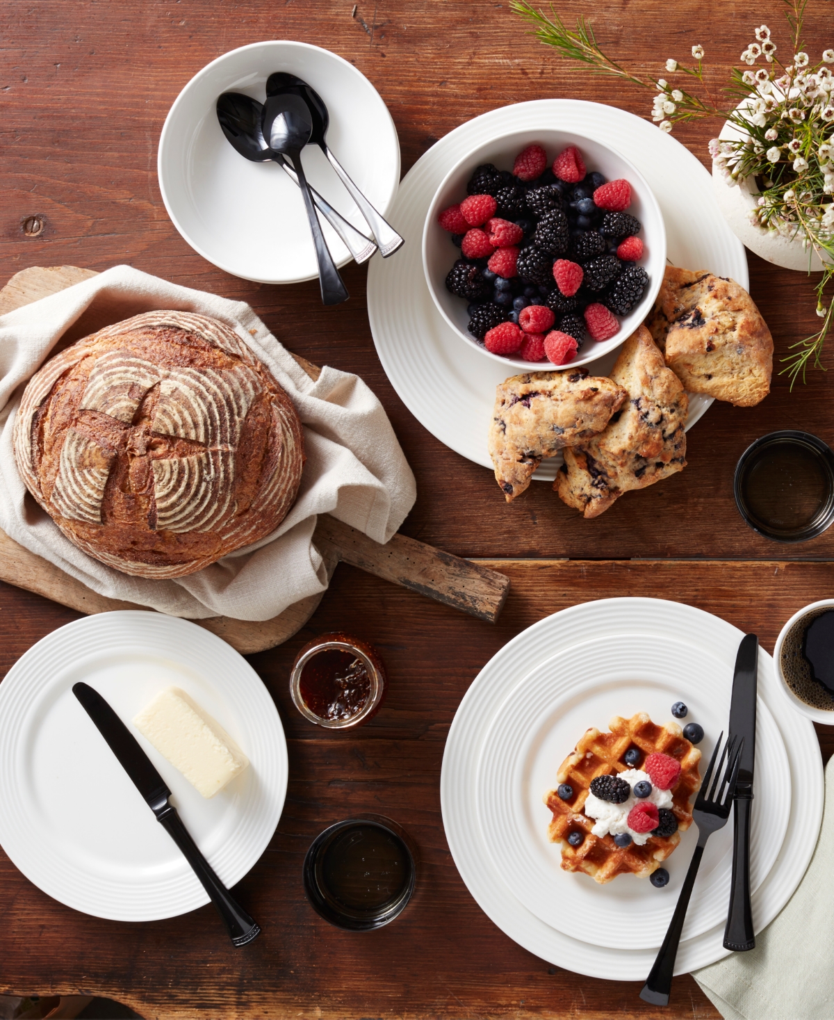 Lenox Tin Can Alley 7 Degree Accent Plates, Set of 4