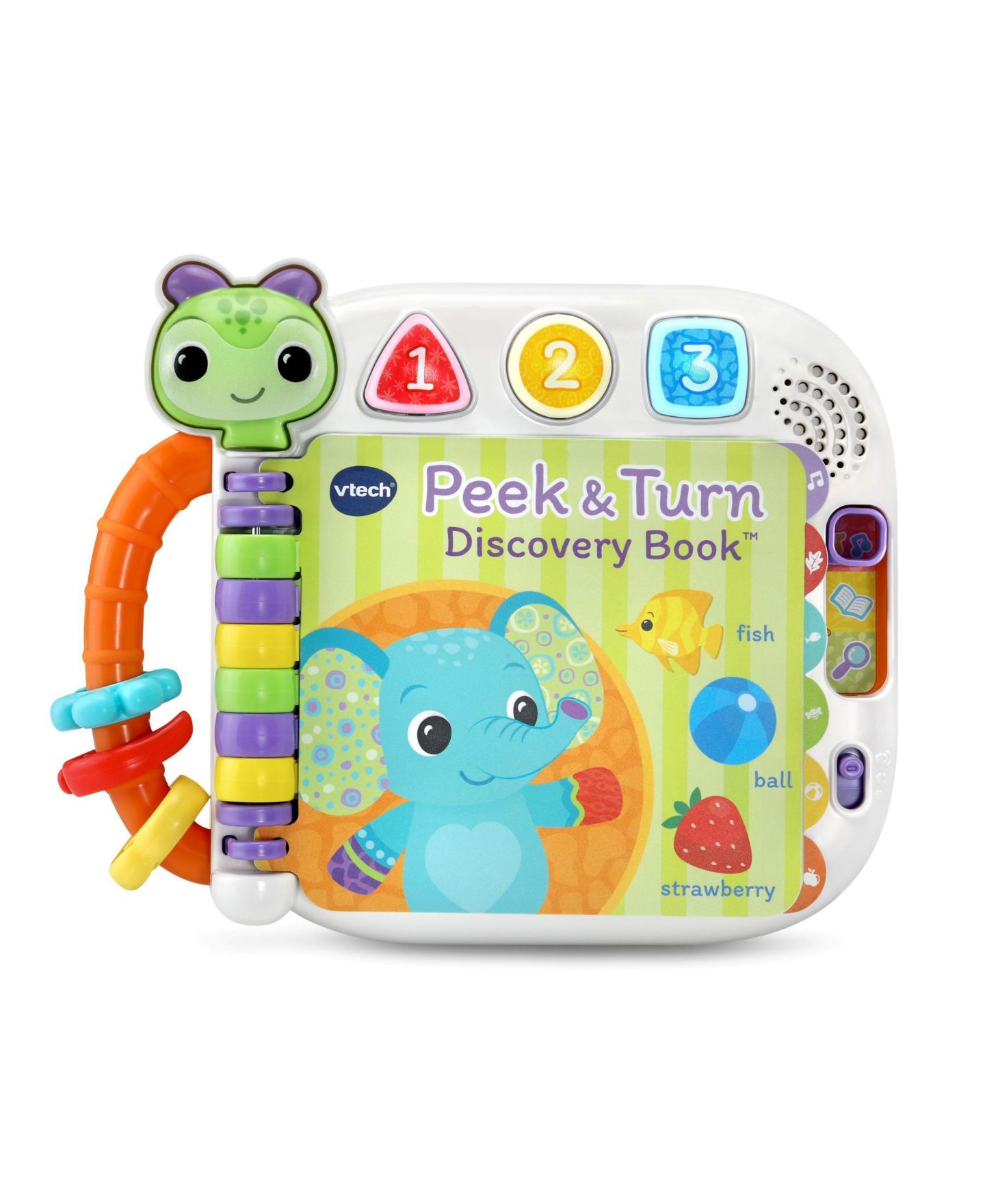 Детская игрушка VTech Baby Peek and Turn Discovery Book, цвет: Разноцветный — фото 1