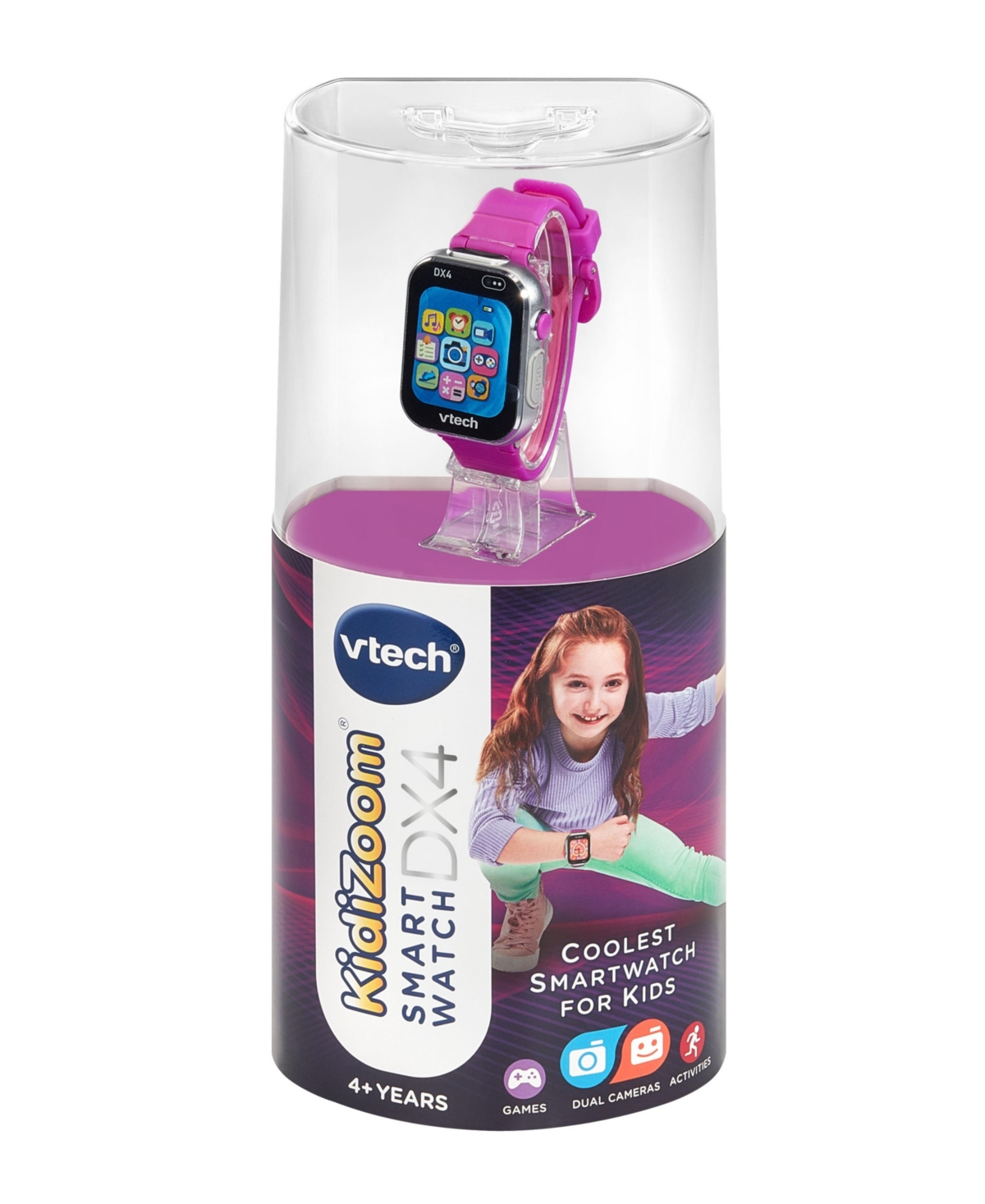 Vtech Kidizoom Smartwatch Dx4 Purple In No Color