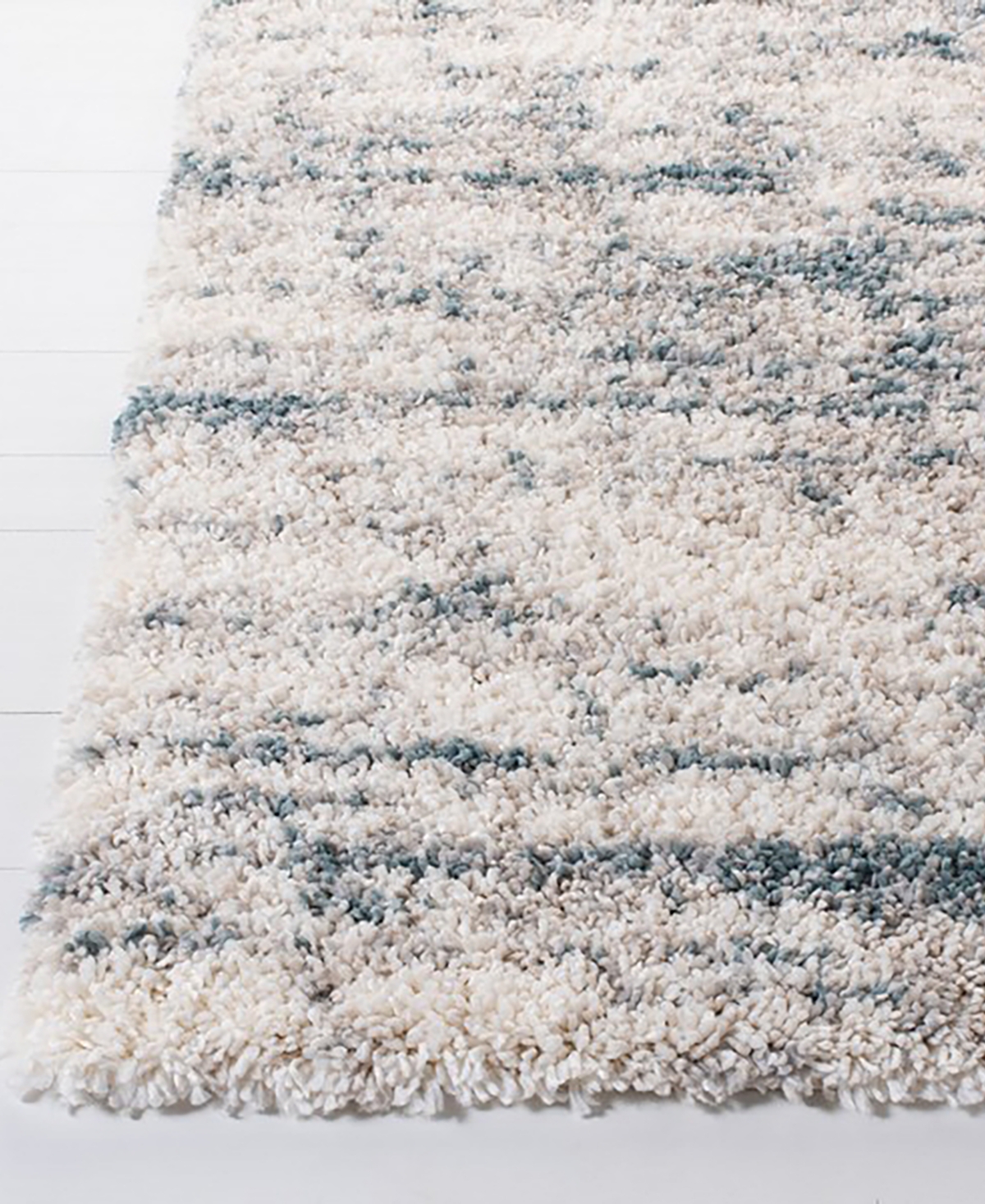 Safavieh Fontana Shag FNT873A 10'x14' Area Rug -Teal