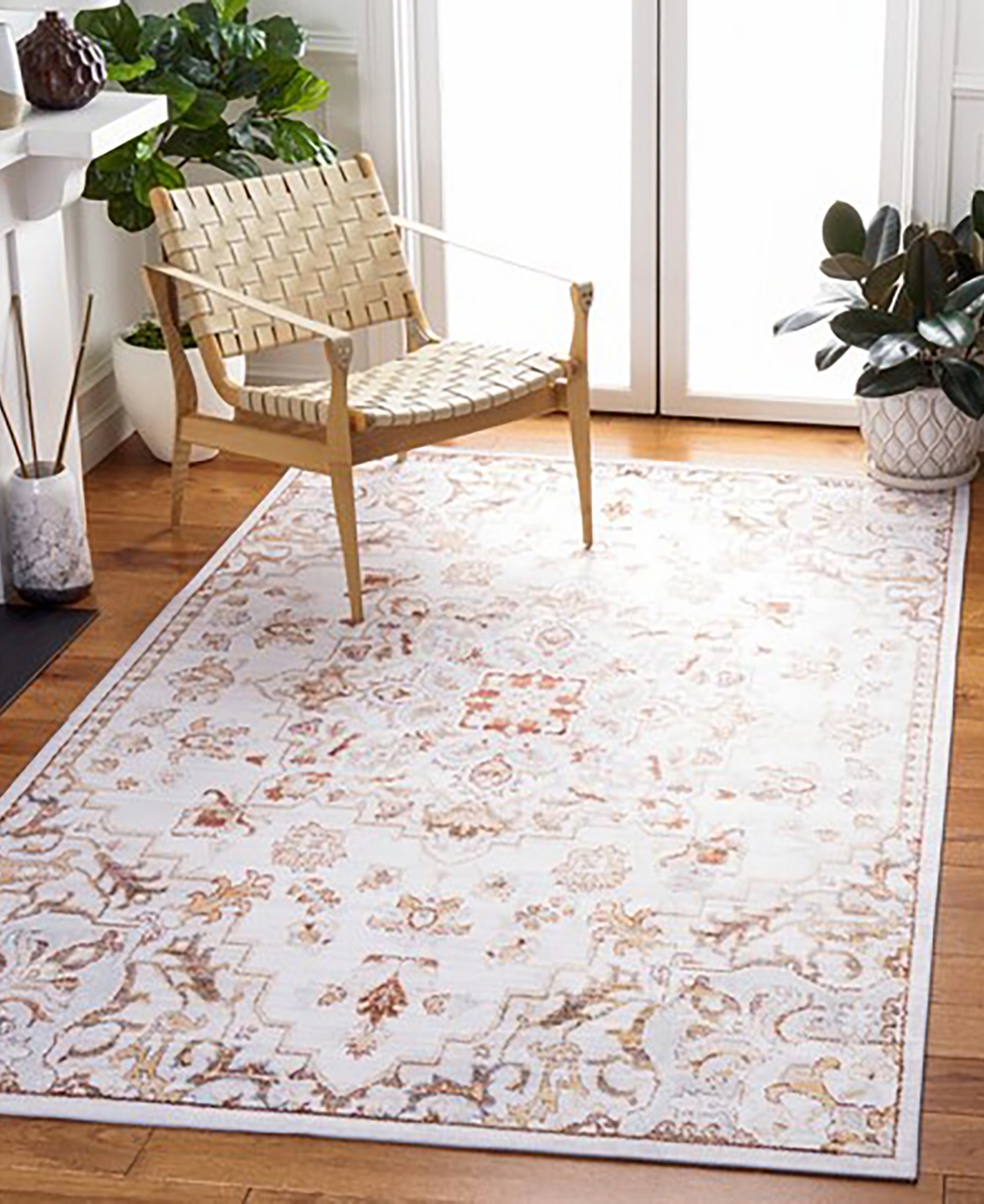Safavieh Tucson Washable TSN103B 3'x5' Area Rug -Gray