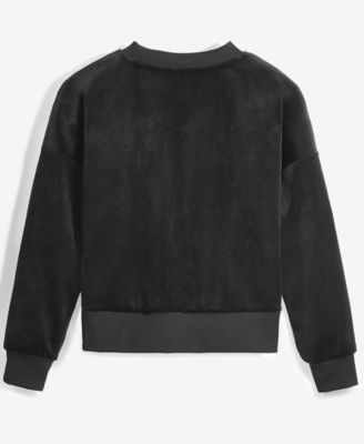 Big Girls Luxe Velour Sweatshirt