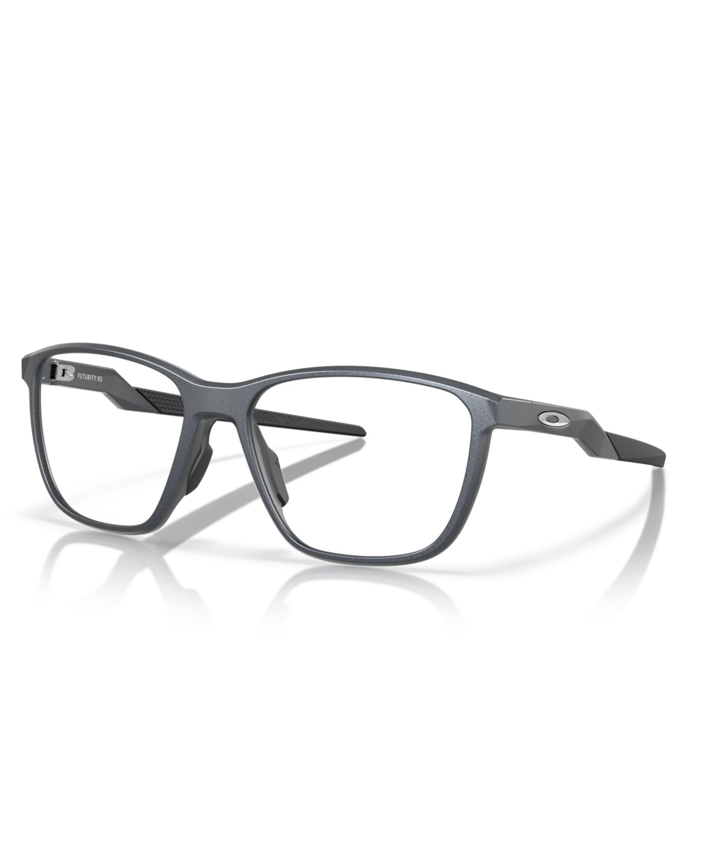 Мужские очки Celine Oakley Man Square Plastic OX8186 Futurity RS Eyeglasses, цвет: Матовый синий стальной — фото 1