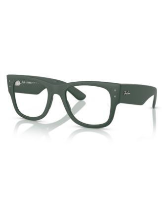 Ray-Ban Unisex Mega Wayfarer Optics Liteforce Eyeglasses, RB7840V - Sand Green