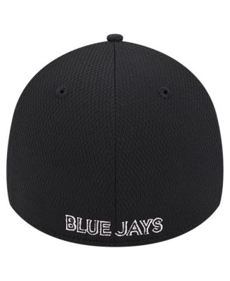 Men's Black Toronto Blue Jays Active Dash Mark 39THIRTY Flex Hat