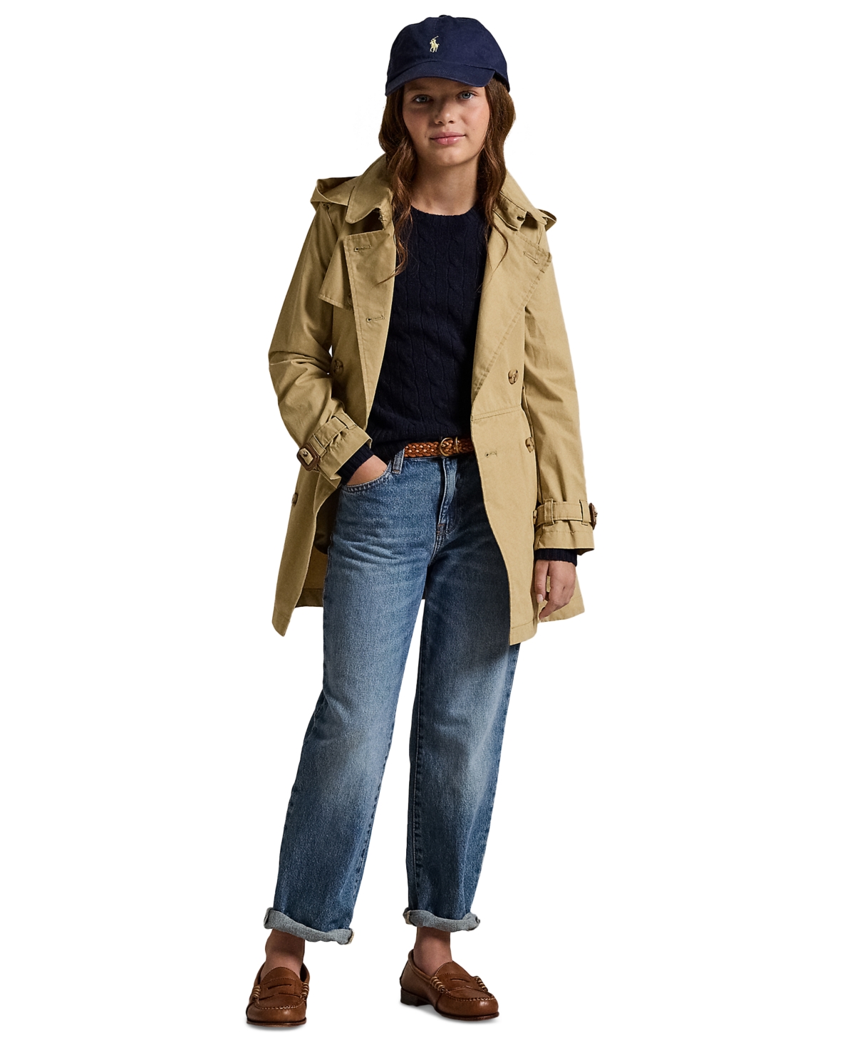 Polo Ralph Lauren Big Girls High-Rise Straight Fit Jeans