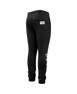 Men's Black Looney Tunes Franken Tweety Joggers