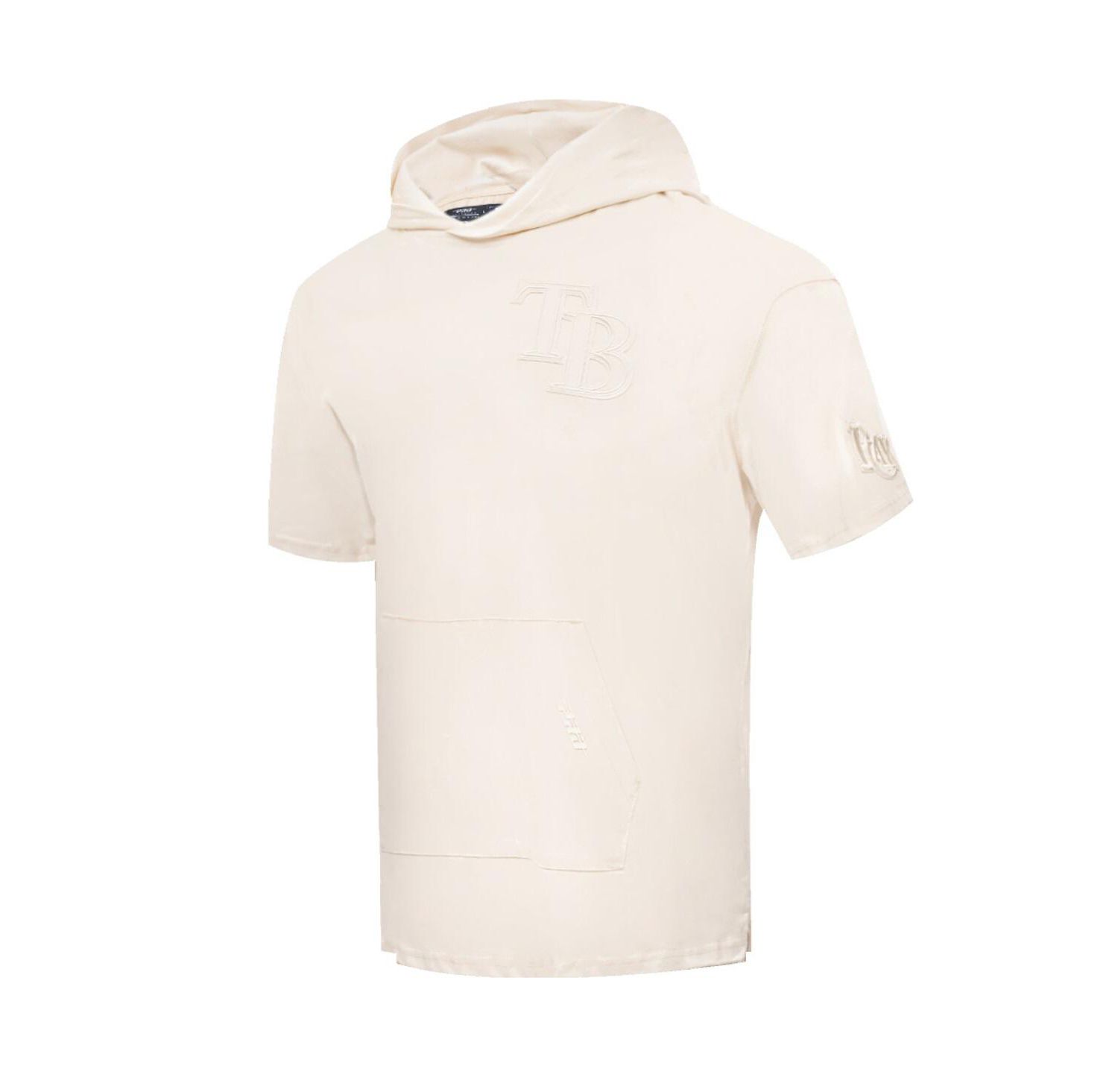 Men's Cream Tampa Bay Rays Neutral Hoodie T-Shirt