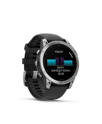 fenix E, 47mm, Outdoor & Fitness GPS Smartwatch, Slate Gray Steel/Black, NA