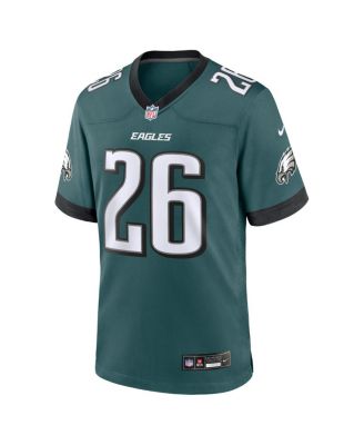 Men's Saquon Barkley Midnight Green Philadelphia Eagles Game Player Jersey