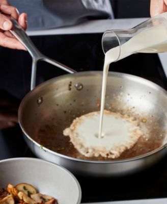 Essential 5 Stainless Steel 8" 1-Piece Fry Pan