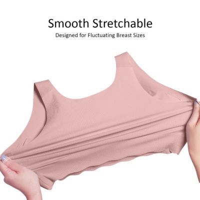 Maternity Seamless Nursing Bra with Ultra-Soft Stretch and Light Support