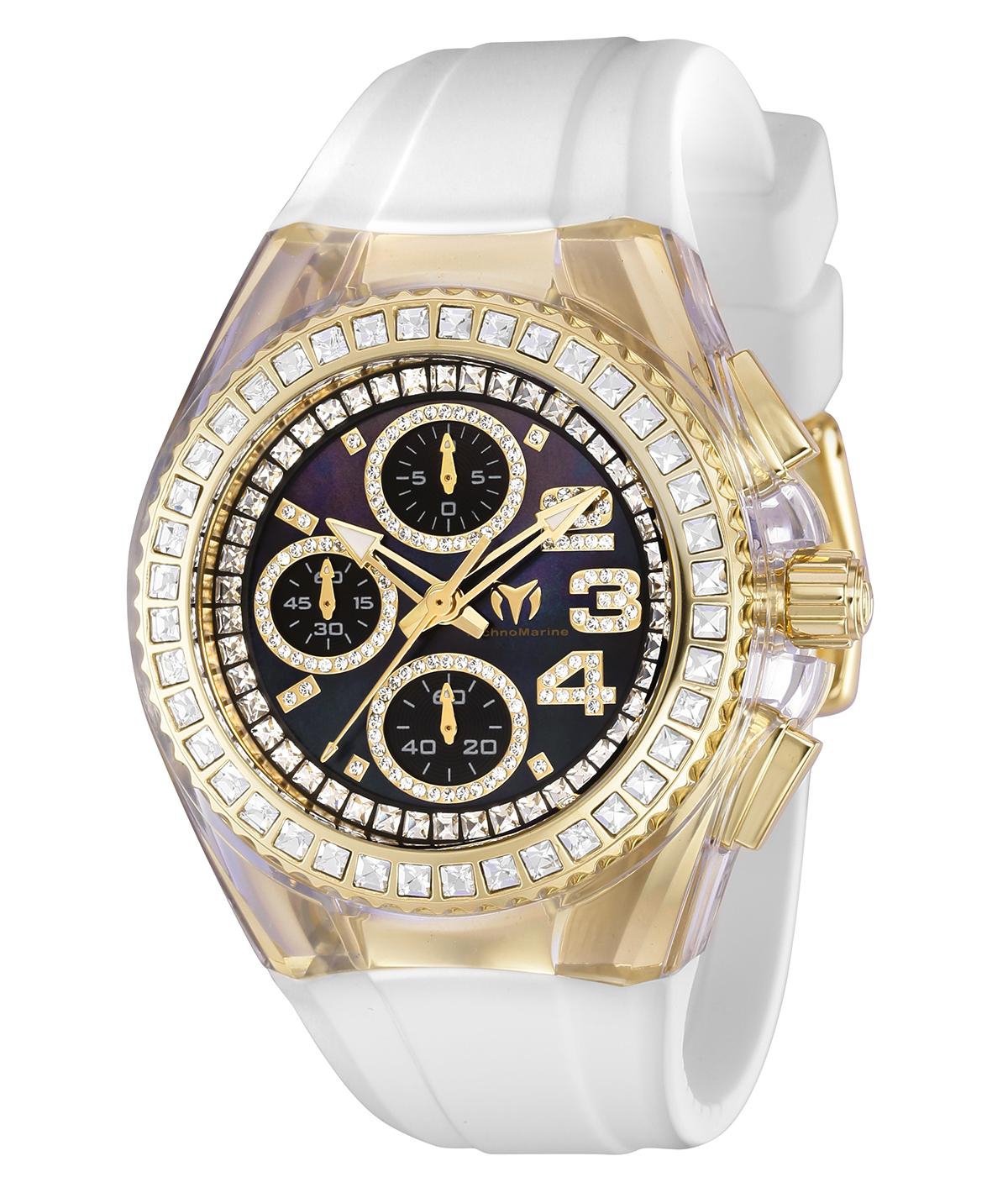 Technomarine Women's Tm-121059 Cruise Quartz Chronograph Black Dial