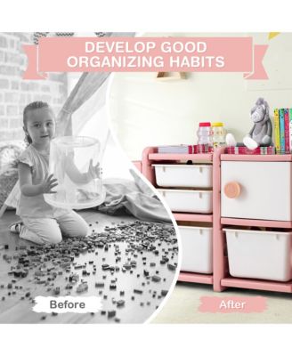 Kids Toy Storage Organizer Toddler Playroom Furniture