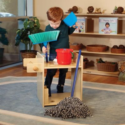 Kaplan Early Learning Housekeeping Accessories - 5 Pieces