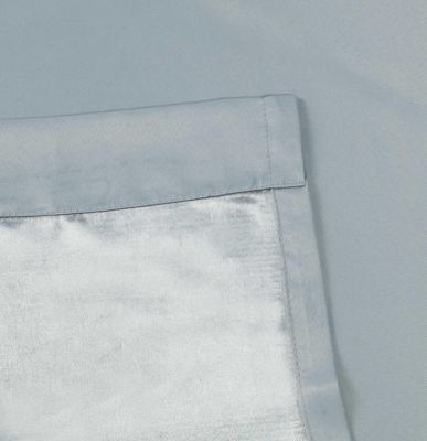 Basic Drape Woven Jacquard Thermal Curtain Panel - Rose