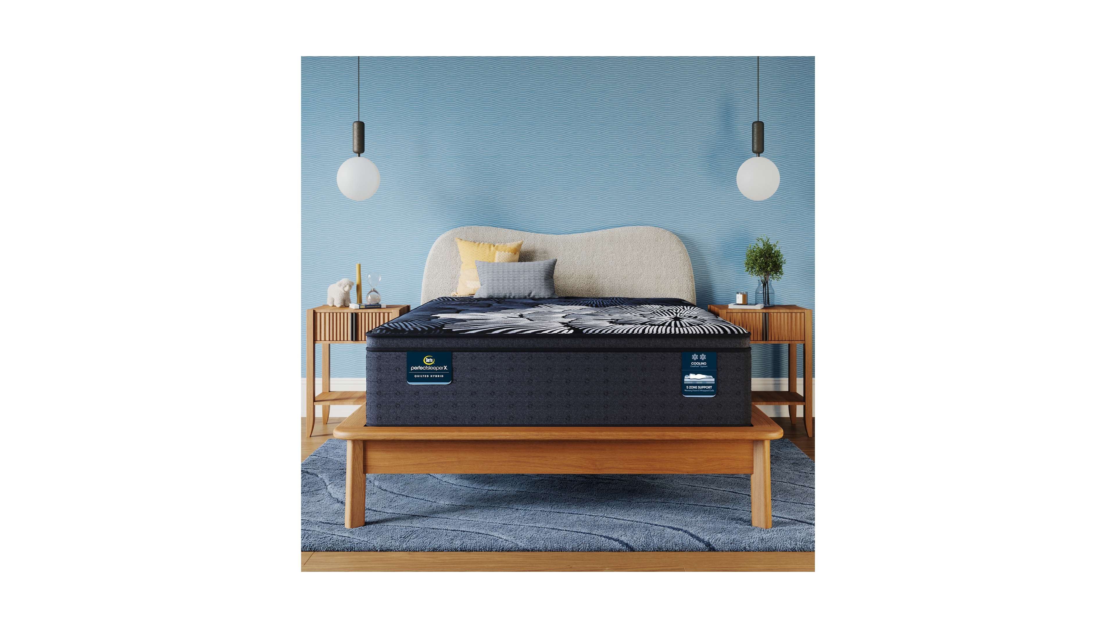 Serta Perfect Sleeper X Max Plush Pillow Top 15" Quilted Hybrid Mattress