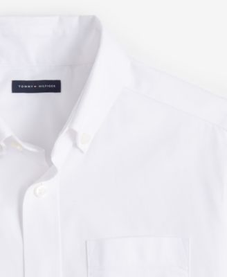 Big Boys Front Pocket Pinpoint Oxford Shirt