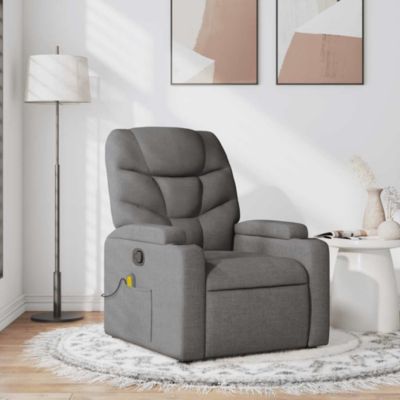 Massage Recliner Chair Dark grey