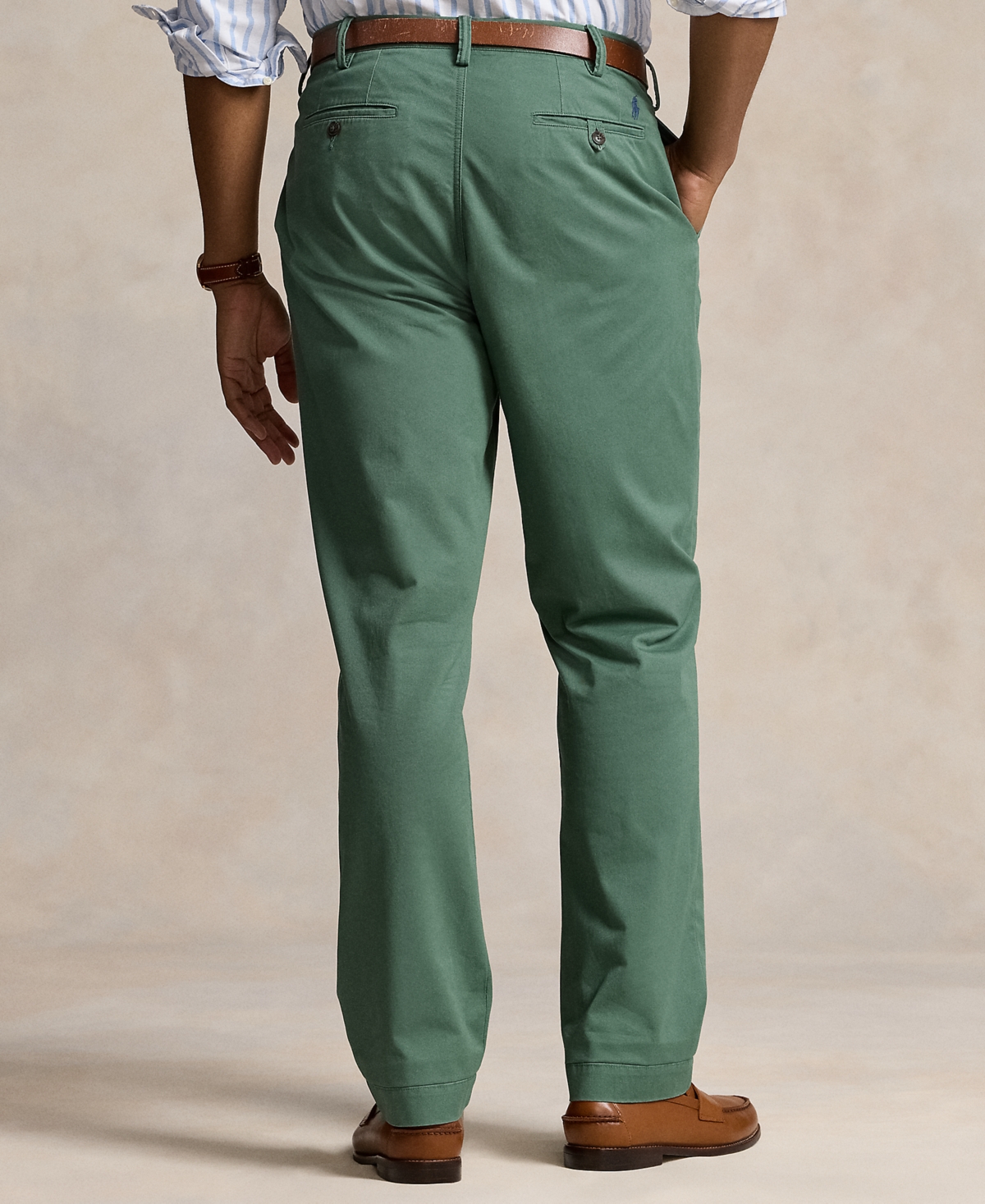 Polo Ralph Lauren Men's Big & Tall Stretch Straight Fit Chino