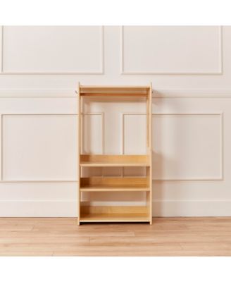 TrendiTot Clothing Rack, Natural, 1
