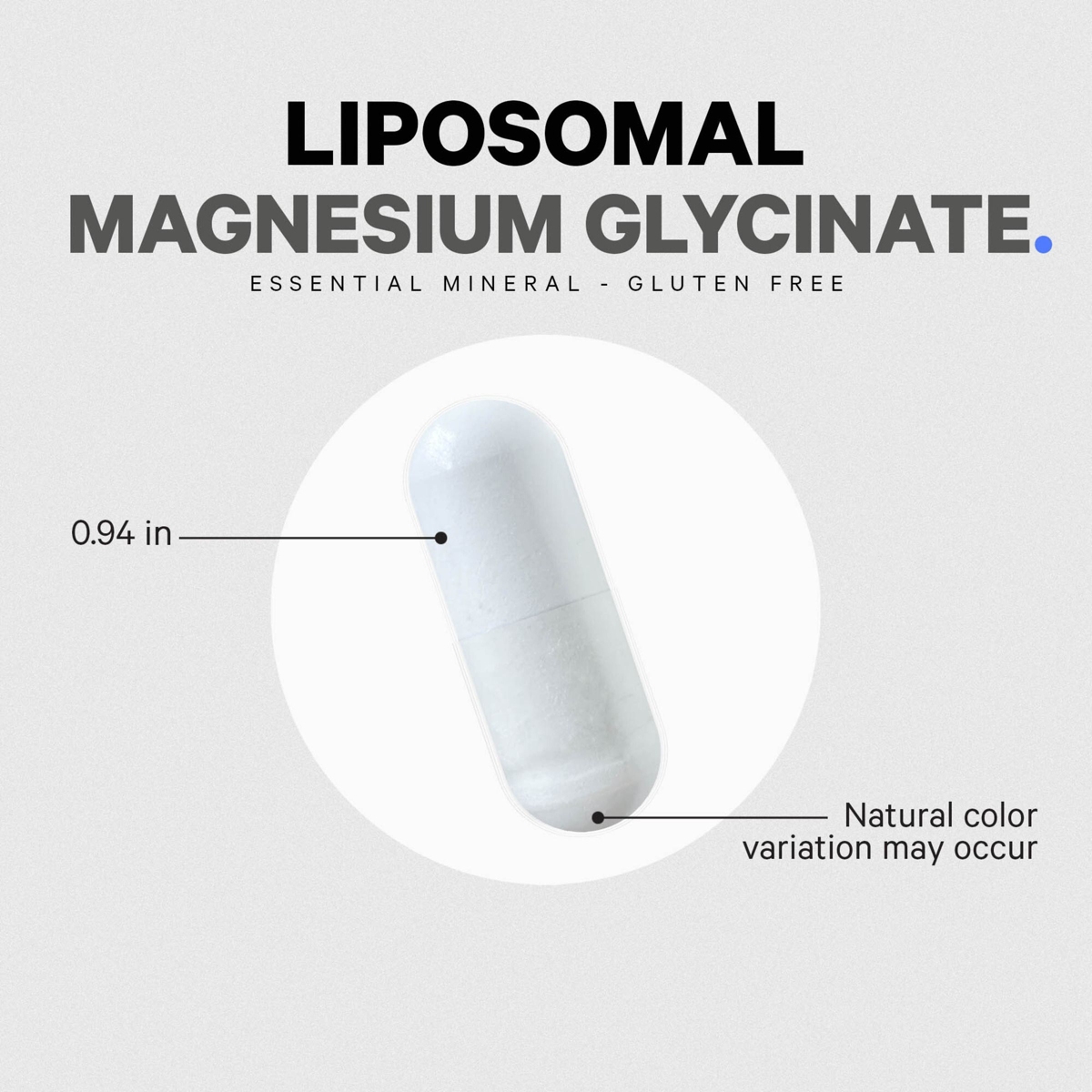 Codeage Liposomal Magnesium Glycinate Supplement, 2-Month Supply, Bisglycinate Magnesium Chelate, Chelated Magnesium Mineral Pills, BioPerine Black Pe