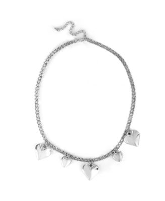 Five Heart Necklace