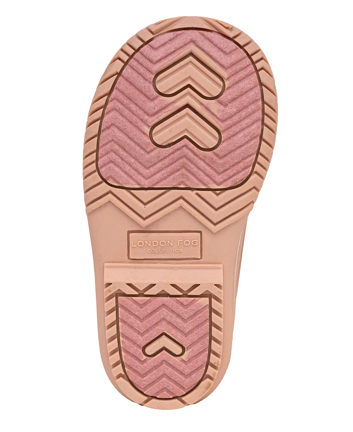 London Fog Toddler Girls Lil Downing Court Cold Weather Boot In Blush