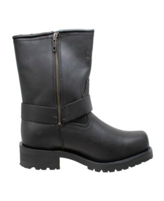 Men's 7" Side Zipper Harness Black