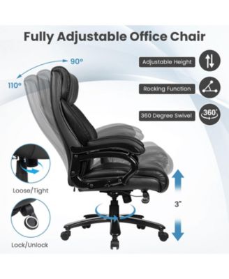 400lb PU Leather Massage Office Chair