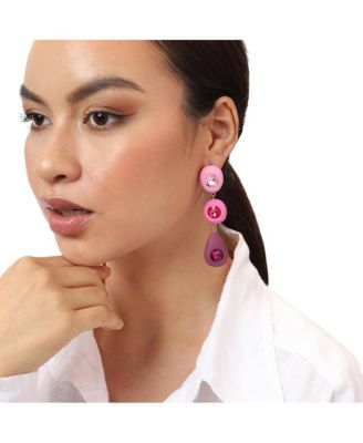 Women's Bubblegum Drop Earrings