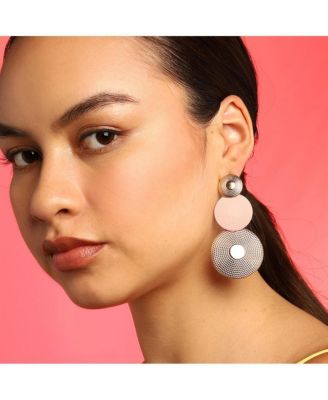 Women's Circular Drop Earrings