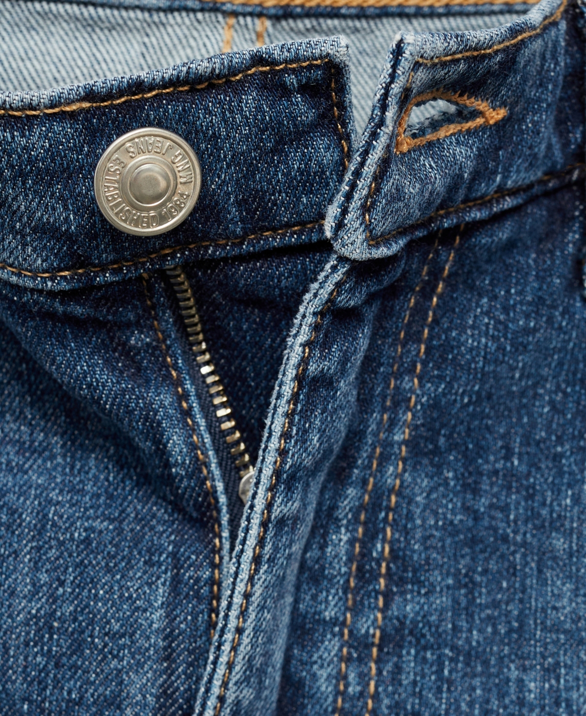 Mango Women's Claudia Slim Crop Waxed Jeans