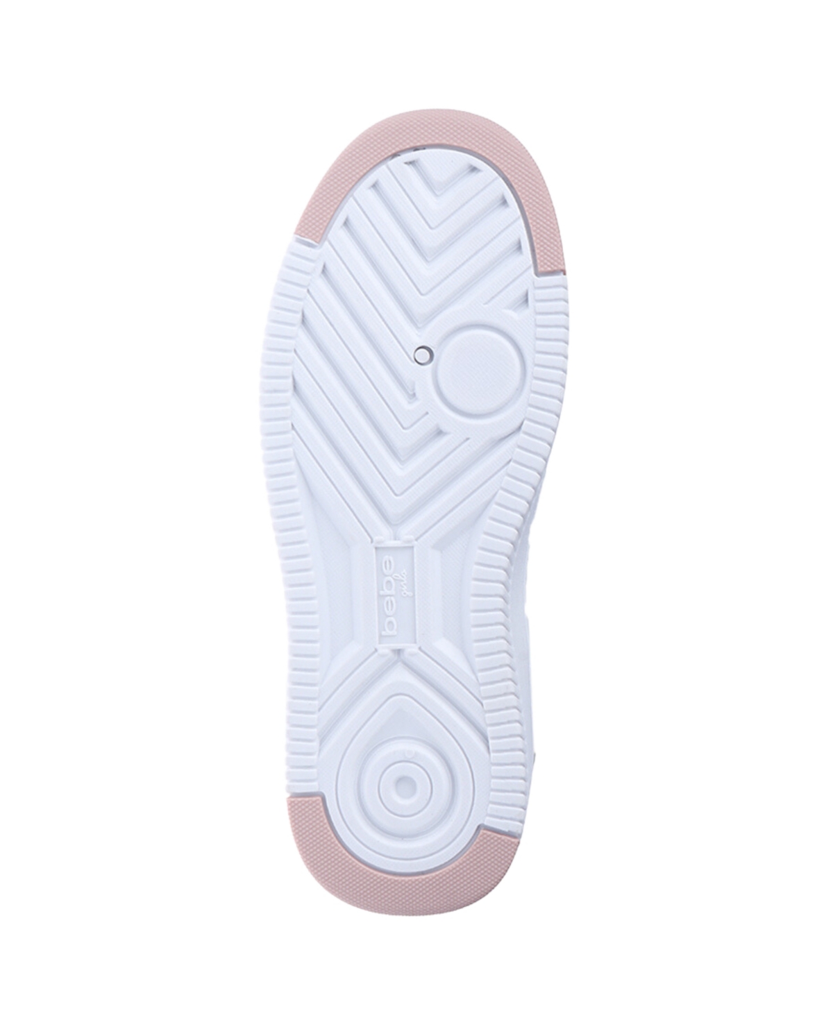 Bebe Little and Big Girls Court Low Top Sneaker -grey