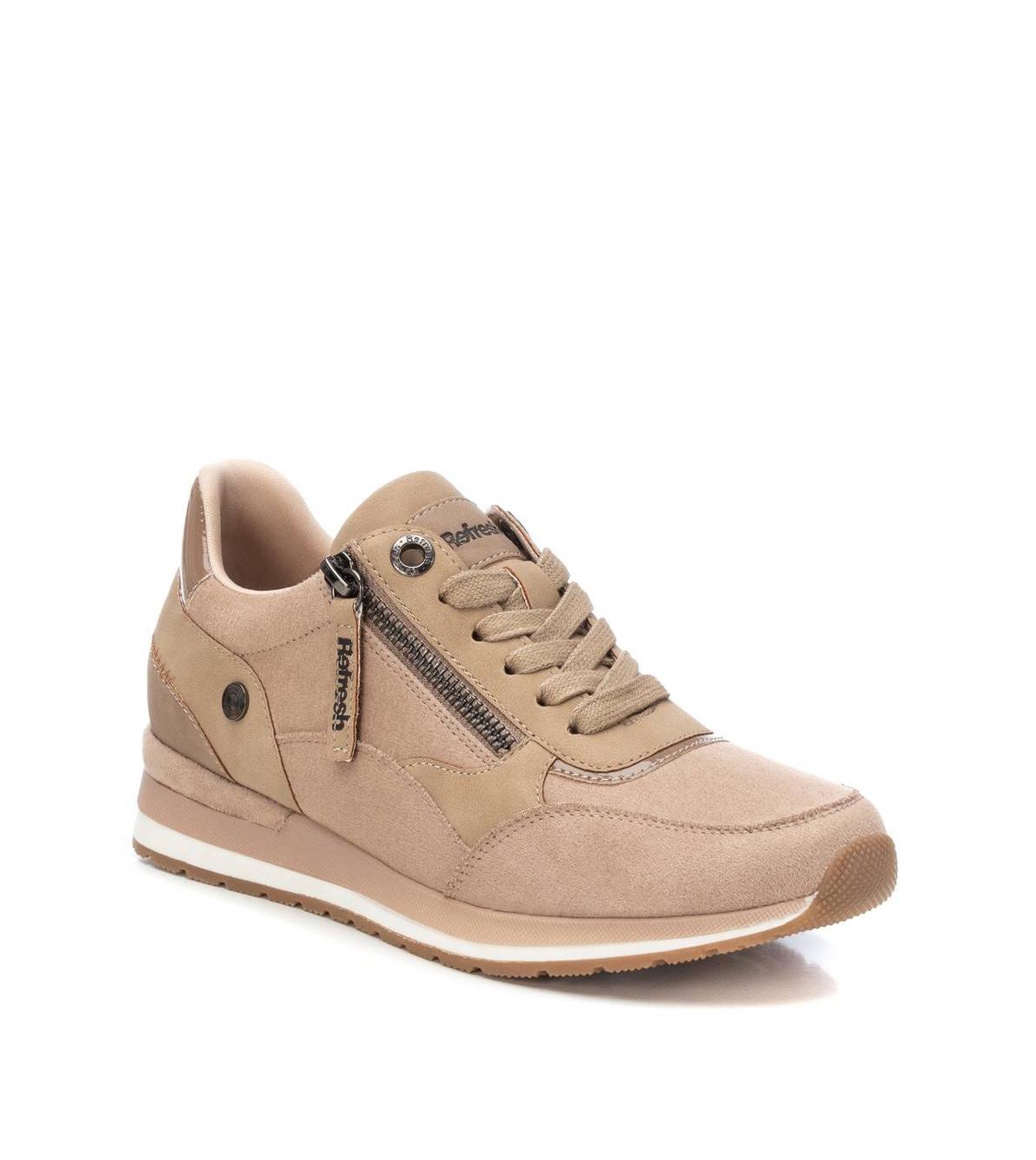 Xti Women's Casual Suede Sneakers By