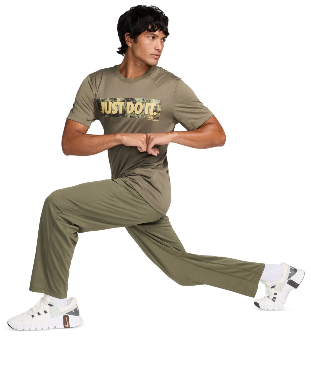 NIKE MEN'S TOTALITY DRI-FIT OPEN HEM VERSATILE PANTS 