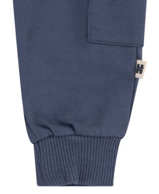 Baby Boys Short Sleeve Bodysuit, Crew and Pants 3-Piece Set