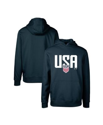 Big Boys and Girls Navy USMNT Podium Mascot Pullover Hoodie