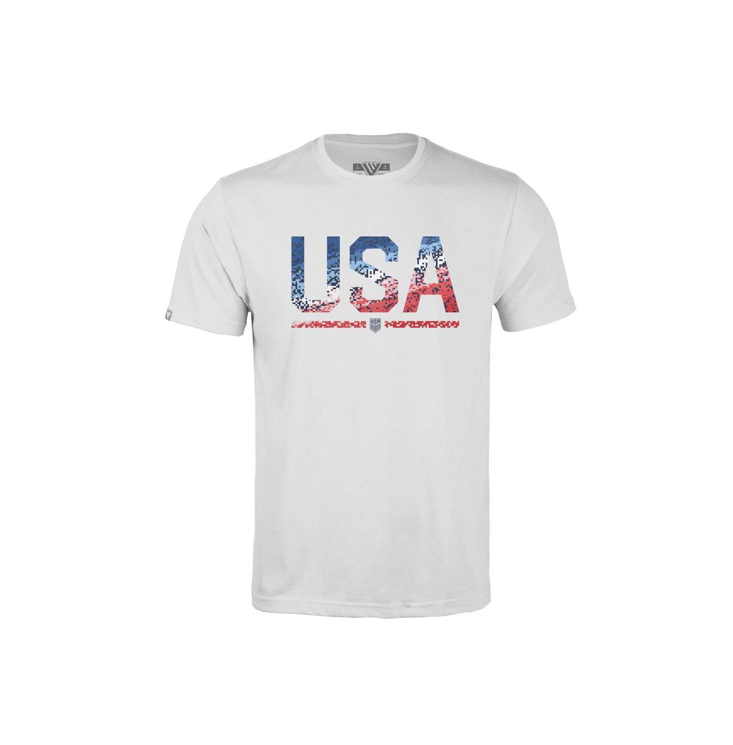 Детская футболка LevelWear White Usmnt Little Richmond — фото 1