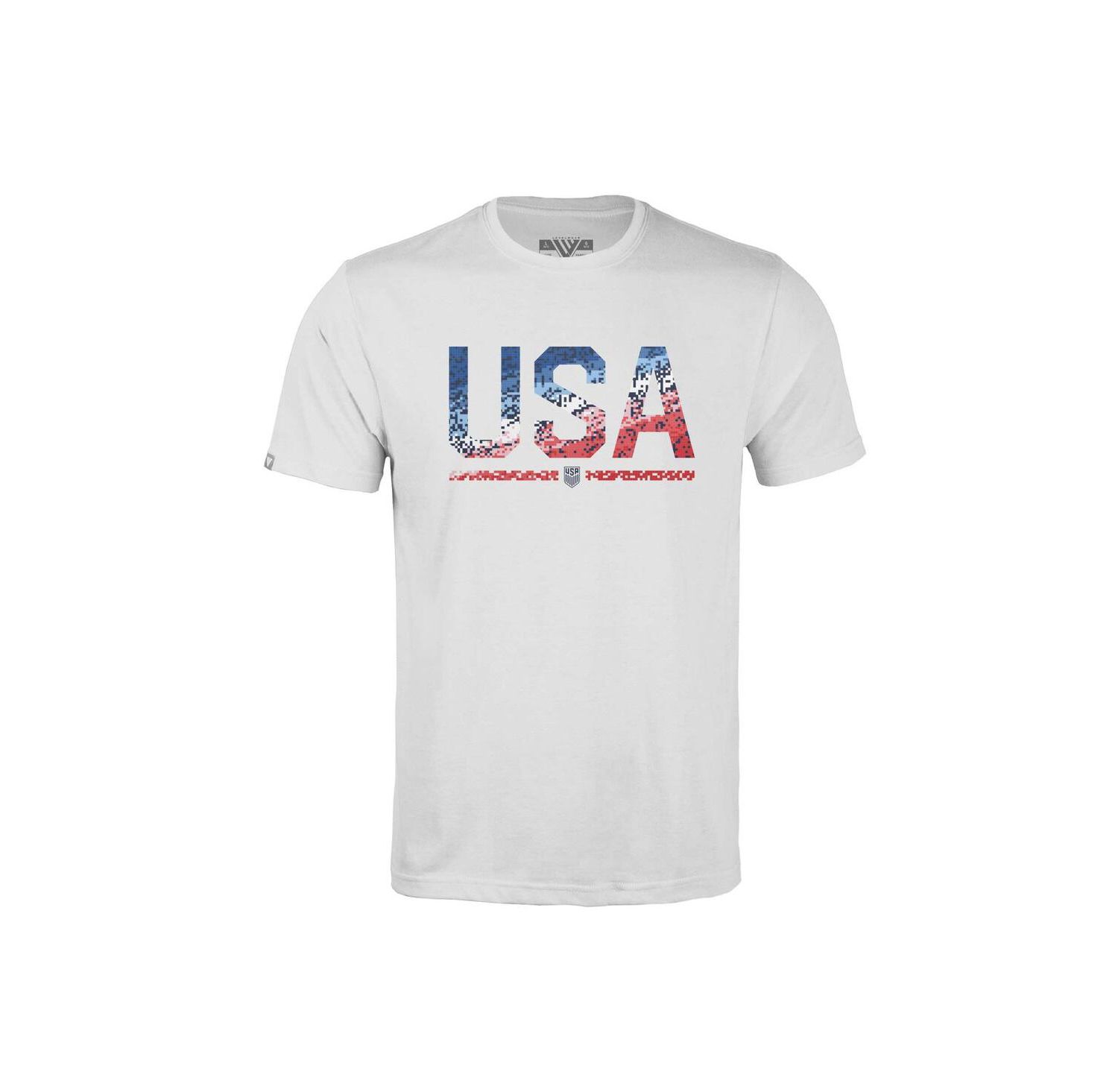 Big Boys and Girls White USMNT Little Richmond T-Shirt