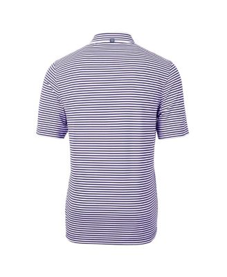 Men's Kansas State Wildcats Vault DryTec Virtue Eco Pique Stripe Polo