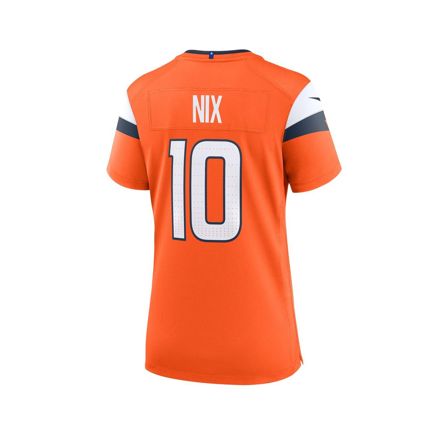 Women's Bo Nix Orange Denver Broncos Game Jersey