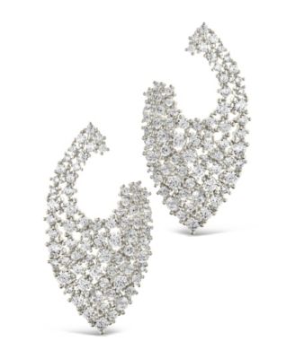 Priscilla Cubic Zirconia Statement Stud Earrings