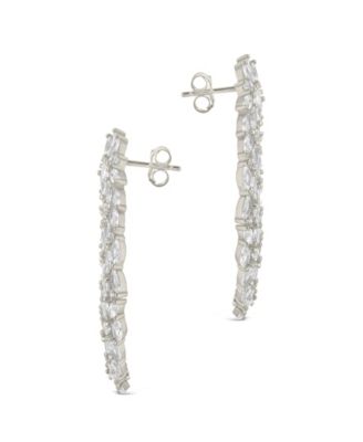 Gwen Cubic Zirconia Statement Drop Earrings