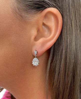 Sienna Cubic Zirconia Statement Stud Earrings