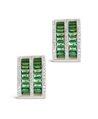 Serena Cubic Zirconia Hoop Earrings