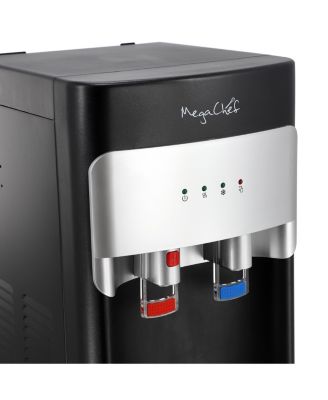 Bottom Load Hot and Cold Water Dispenser in Black