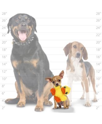 MIGHTY- Microfiber Ball Jr Monster & Jr Duck - Combo Pack, Durable Dog Toys